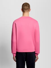 Lyle & Scott Pink Crew Neck Sweatshirt - Image 3 of 5