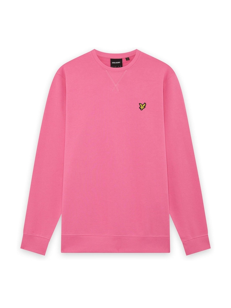 Lyle & Scott Pink Crew Neck Sweatshirt - Image 5 of 5