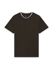 Lyle & Scott Black Tipped Superfine T-Shirt - Image 1 of 1