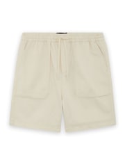 Lyle & Scott White Linen Shorts - Image 5 of 6
