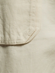 Lyle & Scott White Linen Shorts - Image 6 of 6