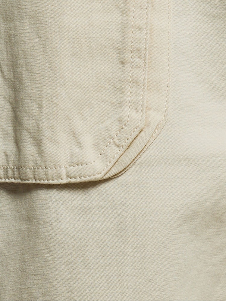 Lyle & Scott White Linen Shorts - Image 6 of 6