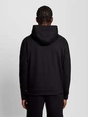 Lyle & Scott Black Fly Fleece Full-Zip Hoodie - Image 4 of 5