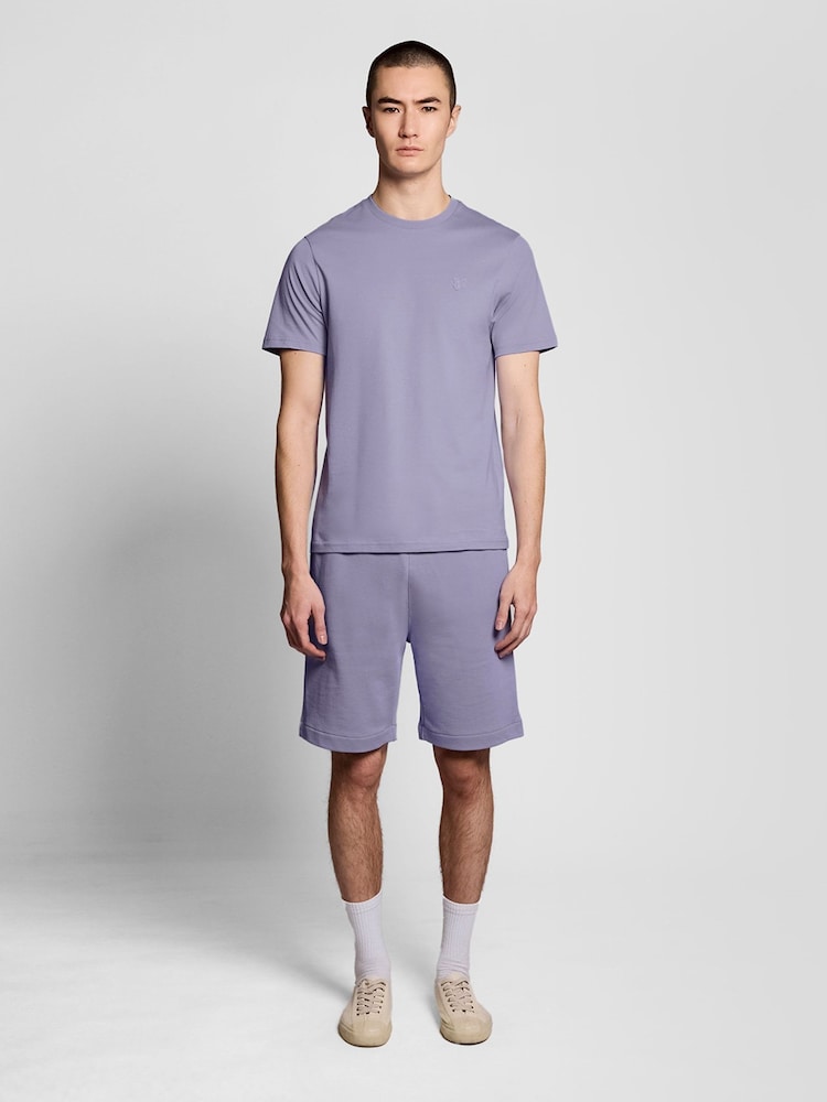 Lyle & Scott Blue Superfine T-Shirt - Image 2 of 6