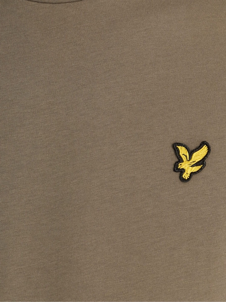 Lyle & Scott Green Crew Neck Cotton T-Shirt - Image 6 of 6 Lyle & Scott Green Crew Neck Cotton T-Shirt - Image 6 of 6
