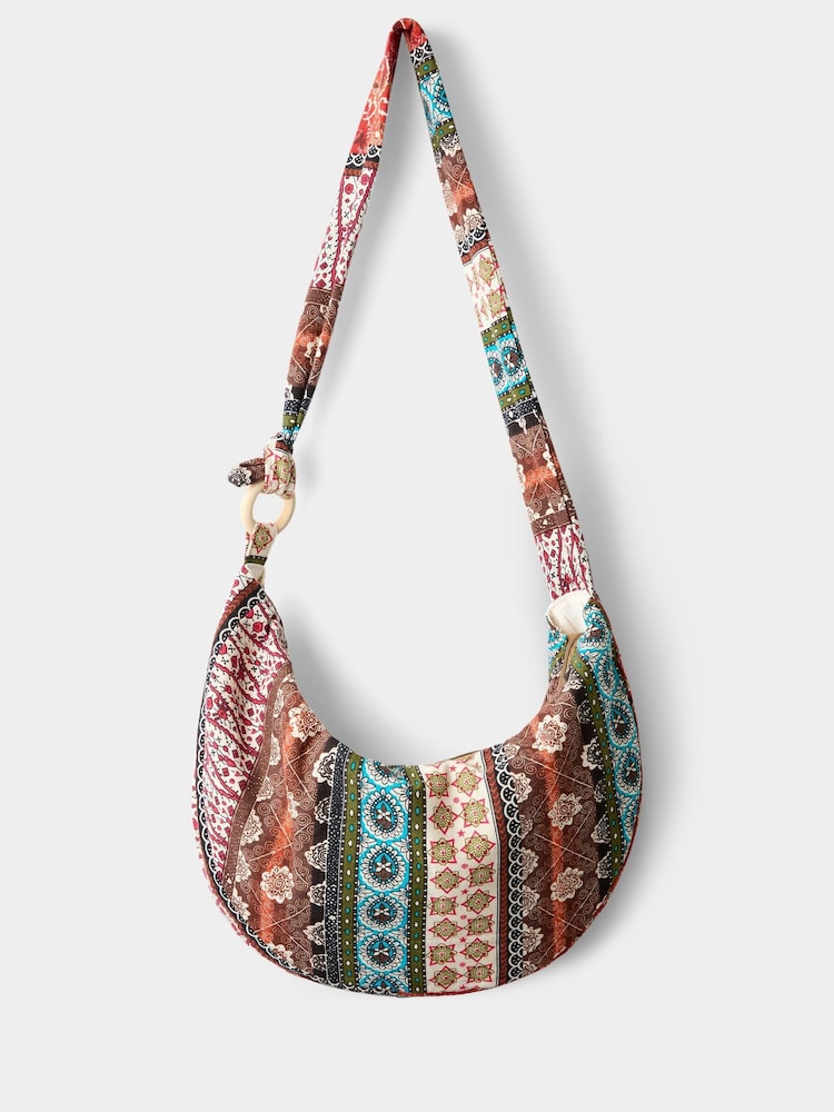 Joe Browns Es Cana Patchwork Print Bag - Imagen 1 de 3 Joe Browns Es Cana Patchwork Print Bag - Imagen 1 de 3