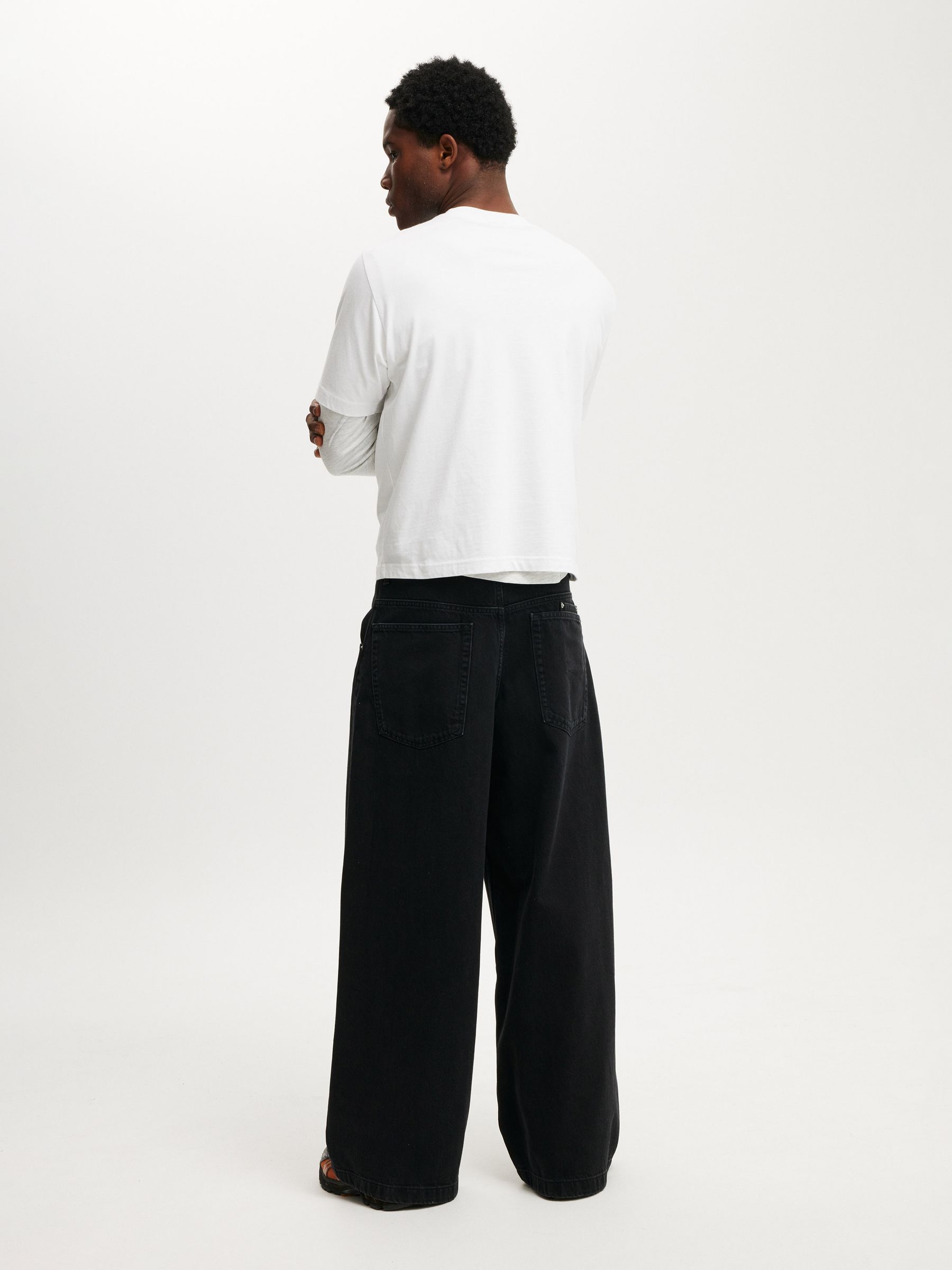 Buy Cotton On Dire Black Y2K Super Baggy Jeans from Next USA