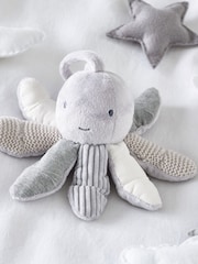 The White Company Grey Interactive Oscar Octopus - Image 1 of 3