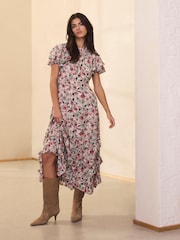 Mint Velvet Geblümtes Maxikleid - Bild 1 von 8