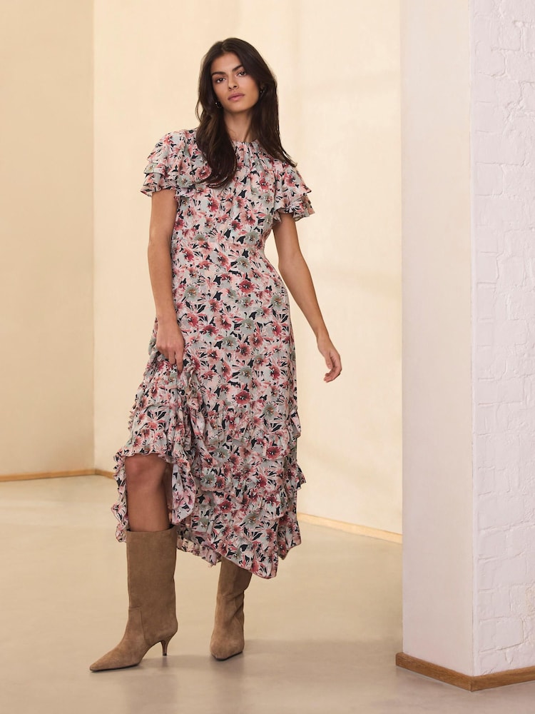 Mint Velvet Geblümtes Maxikleid - Bild 1 von 8