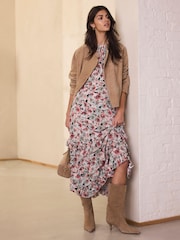 Mint Velvet Geblümtes Maxikleid - Bild 3 von 8