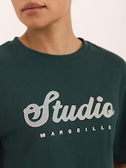 Mint Velvet Graphic T-Shirt - Obraz 4 z 7