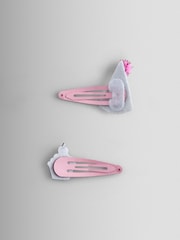 JoJo Maman Bébé Bright Pink 2-Pack Party Clips - Image 3 of 4