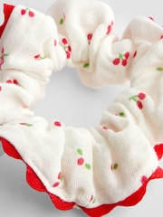 JoJo Maman Bébé Cream Cherries Hair Accessories Set - Image 5 of 5