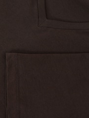 Reiss Coco Brown Dayton Cotton V-neck Tailored-Fit T-Shirt - Image 6 of 6