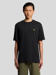 Lyle & Scott Black Oversized T-Shirt - Image 1 of 6