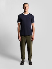 Lyle & Scott Blue Ringer T-Shirt - Image 2 of 6