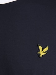 Lyle & Scott Blue Ringer T-Shirt - Image 6 of 6