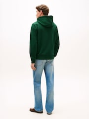 Tommy Hilfiger Logo Embroidery Terry Hoodie - Imaginea 3 din 5