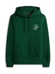 Tommy Hilfiger Logo Embroidery Terry Hoodie - Imaginea 5 din 5