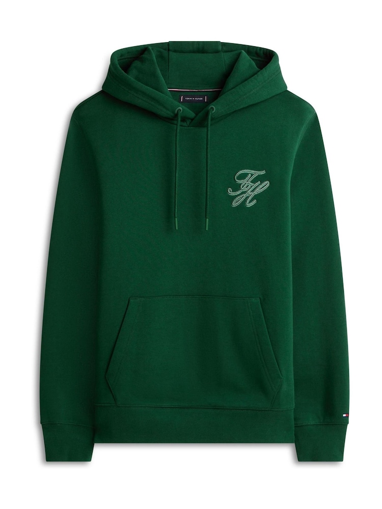 Tommy Hilfiger Logo Embroidery Terry Hoodie - Imaginea 5 din 5