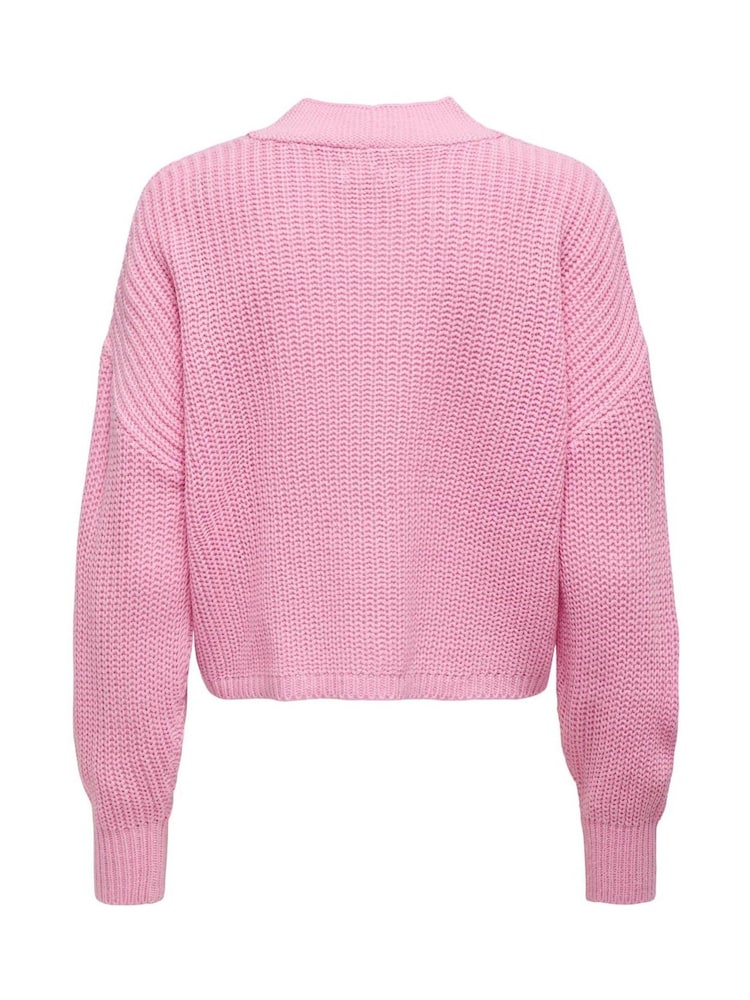 ONLY Pink Ribbed Cardigan - Image 6 of 6