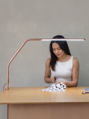 Daylight Company Rose Gold Slimline 4 Table Lamp - Image 1 of 6