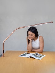 Daylight Company Rose Gold Slimline 4 Table Lamp - Image 2 of 6