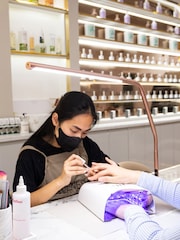 Daylight Company Rose Gold Slimline 4 Table Lamp - Image 4 of 6