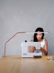 Daylight Company Rose Gold Slimline 4 Table Lamp - Image 5 of 6