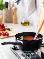 Masterchef 3 Piece Black Saucepan Set - Image 3 of 6