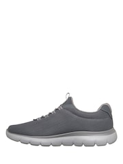 Skechers Grey Summits Corlen Slip On Bungee Trainers - Image 2 of 6