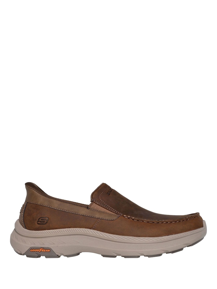 Skechers Brown Pollard Osgood Shoes - Image 1 of 6