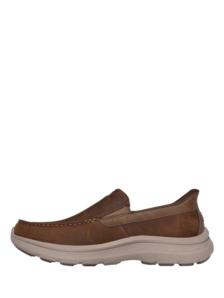Skechers Brown Pollard Osgood Shoes - Image 2 of 6