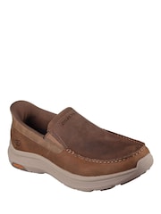 Skechers Brown Pollard Osgood Shoes - Image 3 of 6