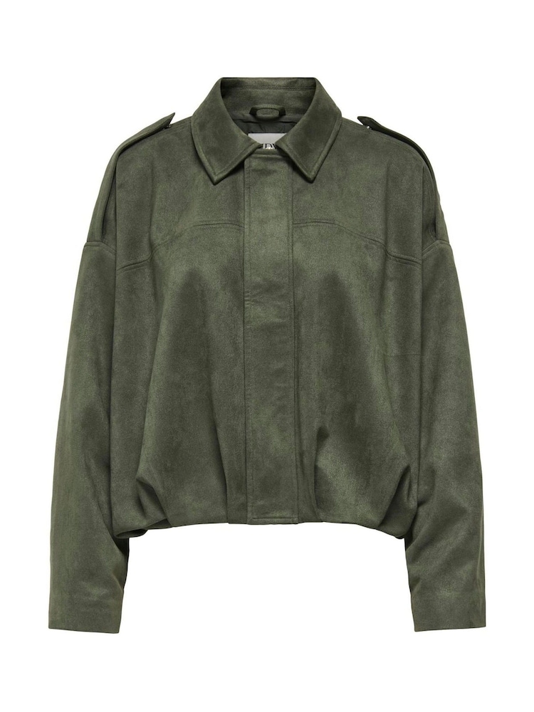 Suede Jacket Green Faux Jacket Buy CAPO Green Faux Suede Jacket From Next United Arab Emirates