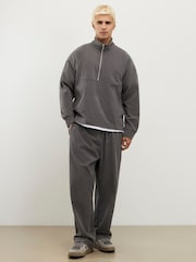 River Island Corduroy Wide Fit Joggers - Bilde 1 av 4