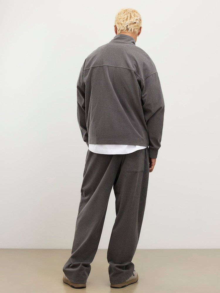 River Island Corduroy Wide Fit Joggers - Bilde 4 av 4