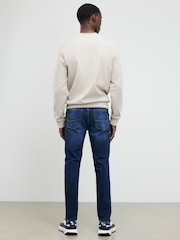 River Island Skinny Fit Dark Wash Jeans - 圖片 3/3