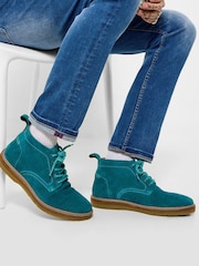 Joe Browns Green Good Times Suede Desert Boots - Image 1 of 6