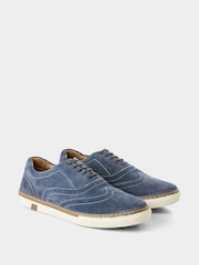 Joe Browns Blue Horizon Suede Brogues Shoes - Image 3 of 5