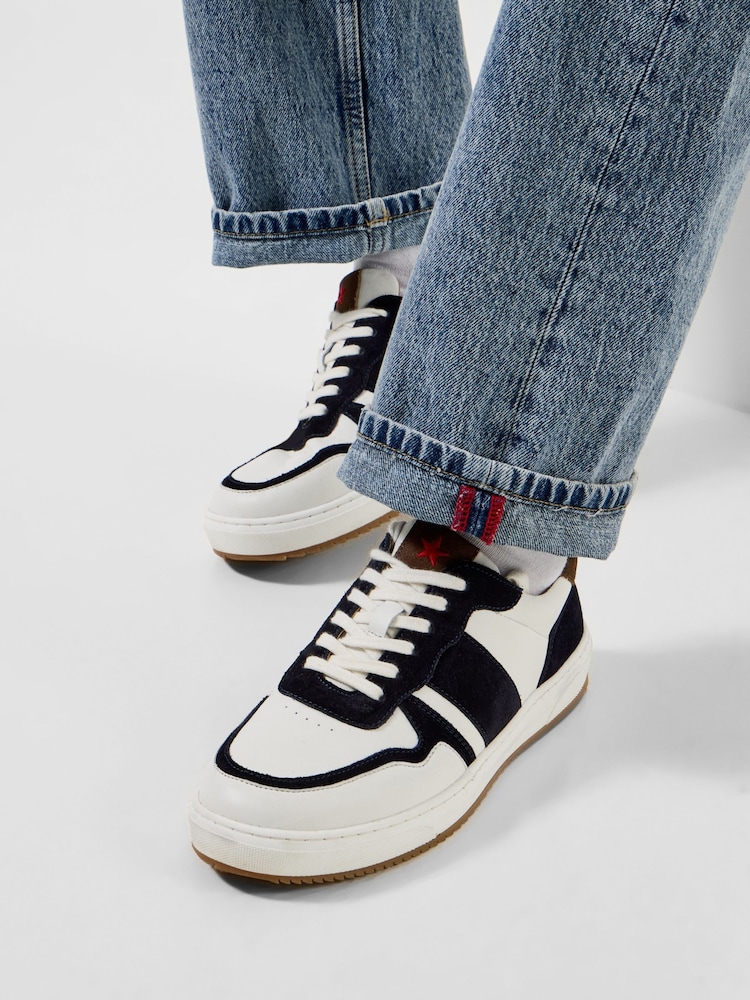 Joe Browns White Freedom Leather Casual Shoes - Image 2 of 7