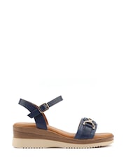 Lunar Blue Kassie Sandals - Image 6 of 9