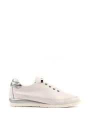 Lunar White Penelopy Leather Trainers - Image 3 of 6