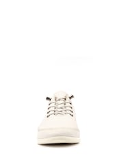 Lunar White Penelopy Leather Trainers - Image 4 of 6
