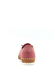 Lunar Pink Maddison II Suede Plimsoll Shoes - Image 5 of 5