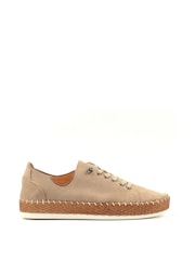 Lunar Brown Maddison II Suede Plimsoll Shoes - Image 2 of 5