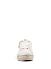 Lunar White Hallie Trainers - Image 3 of 5