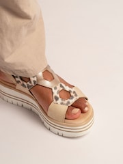 Lunar Beige Jaslene Sandals - Image 1 of 6