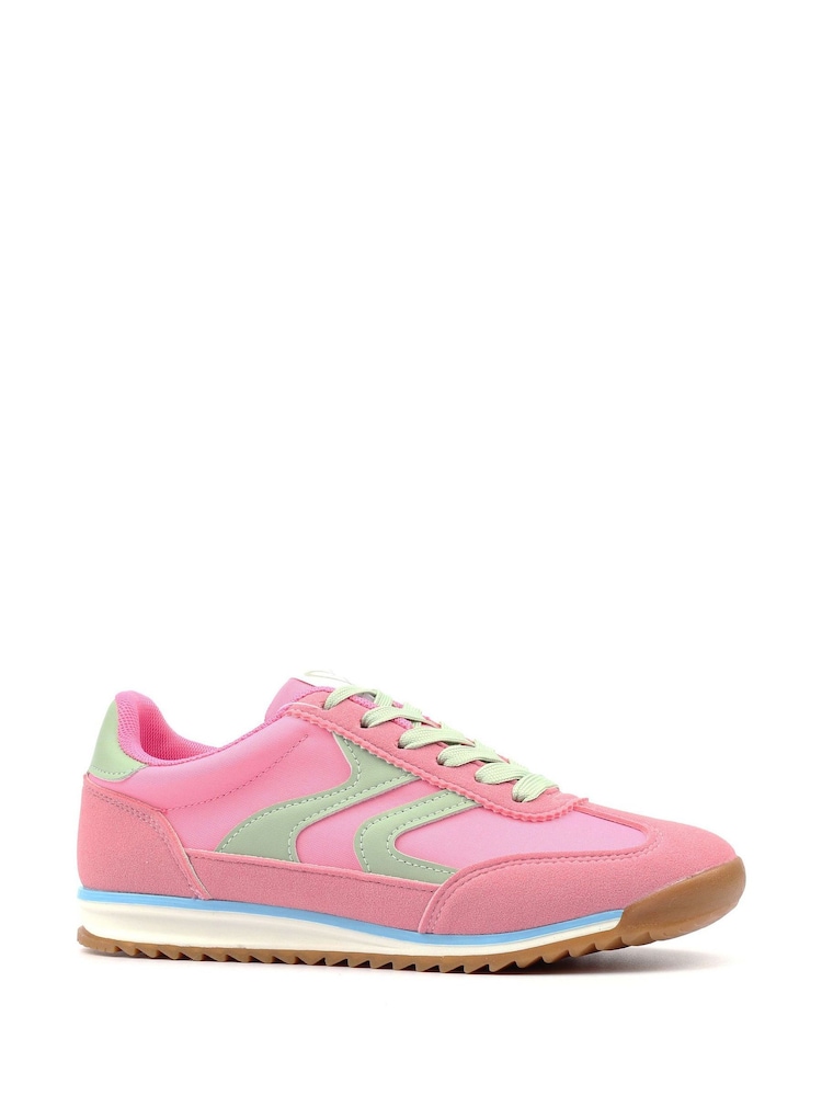 Lunar Pink Zoe Trainers - Image 1 of 9